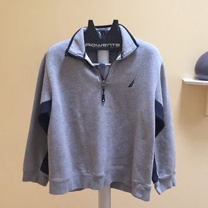 Nautical Man’s quarter zip sweater